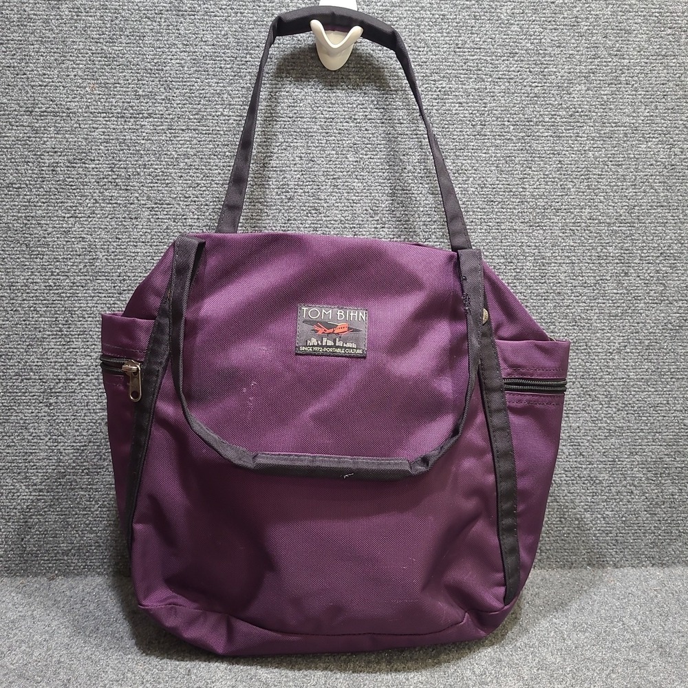 Tom Bihn Pop Tote in an Aubergine purple